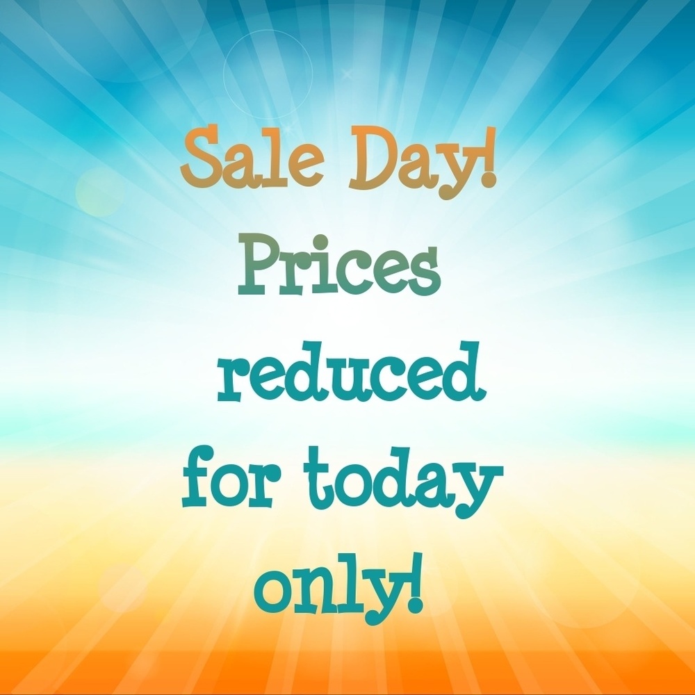 Sale! Sale! Prices slashed!